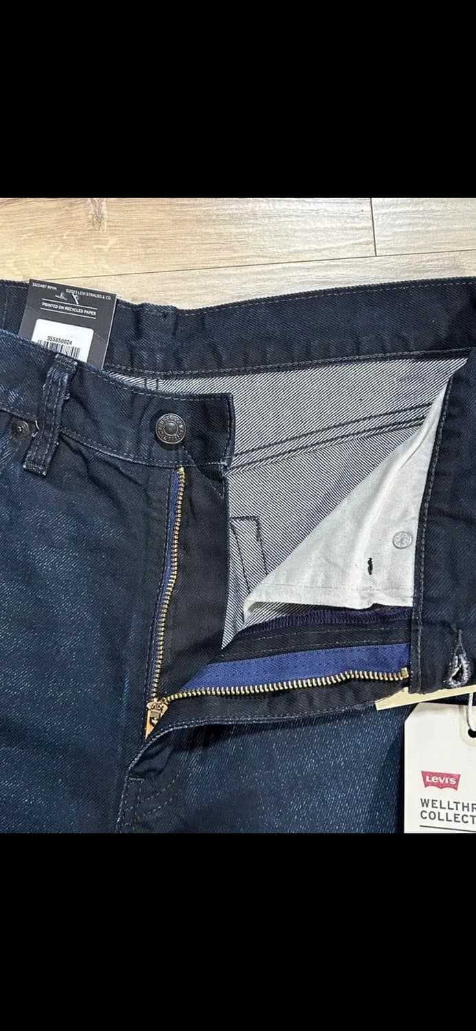 리바이스 웰스레드 551 Z 어센틱 어텐틱 스트레이트 데님 팬츠 상품이미지3