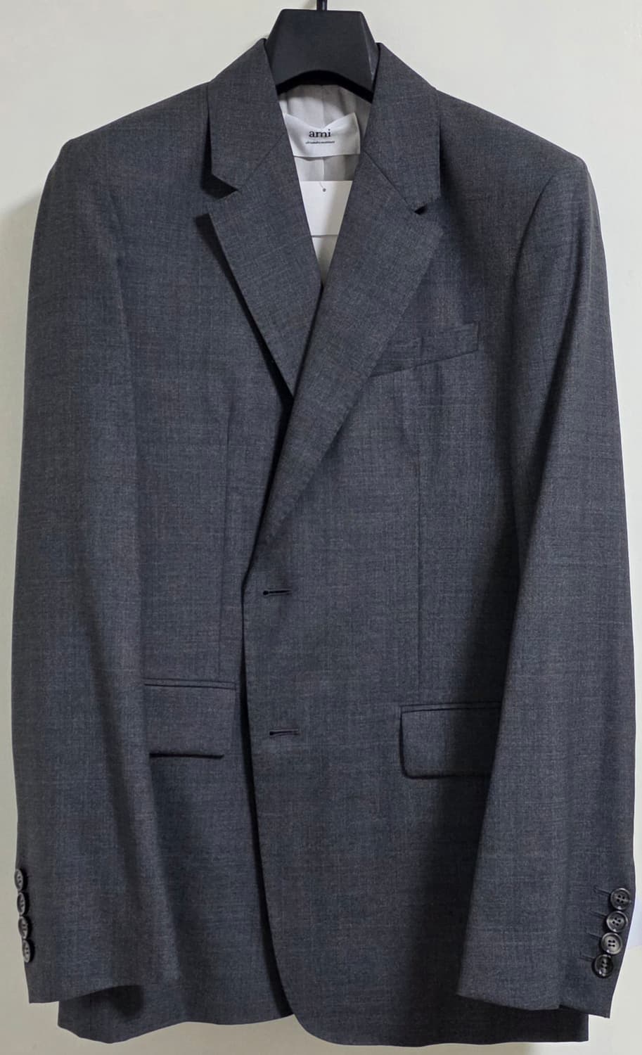 AMI 남성 정장 상의 회색  / 50size 상품이미지2