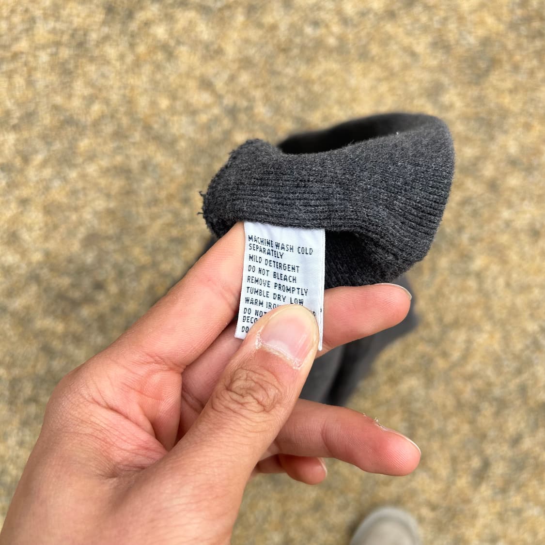 폴로(POLO RalphLauren) 숄카라 그레이 니트 상품이미지5