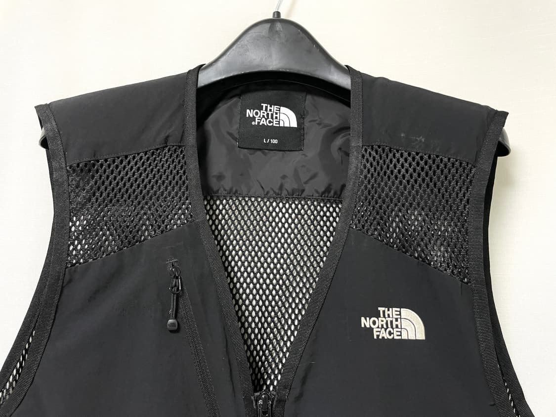 노스페이스 기어메쉬 유틸리리 조끼 100 L _ 블랙 (등산 낚시 배달 상품이미지2