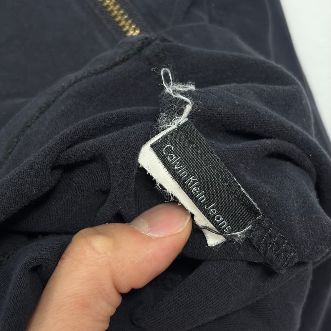 CK 진스 사선 집업 상품이미지8