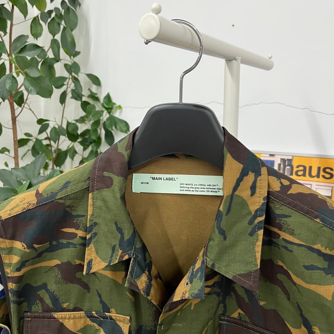 오프화이트 카모플라주 필드자켓 XXS 상품이미지3