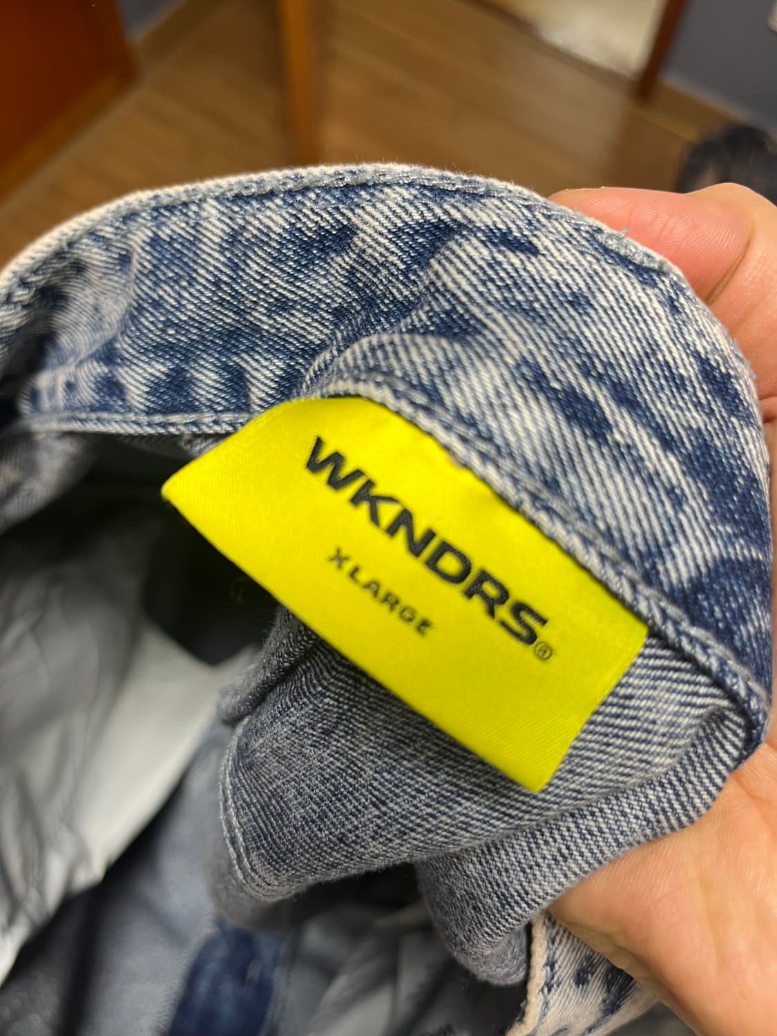 위캔더스 스톤 워시드 팬츠 상품이미지5