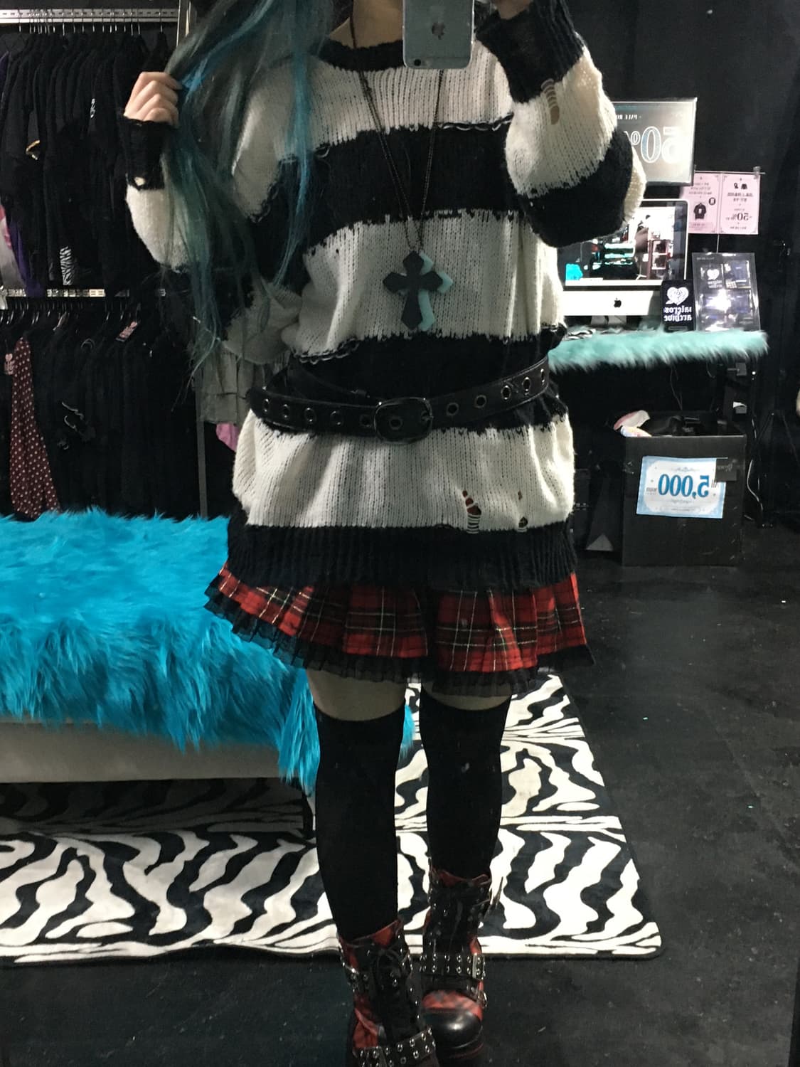 Punk Stripe Knit 상품이미지7
