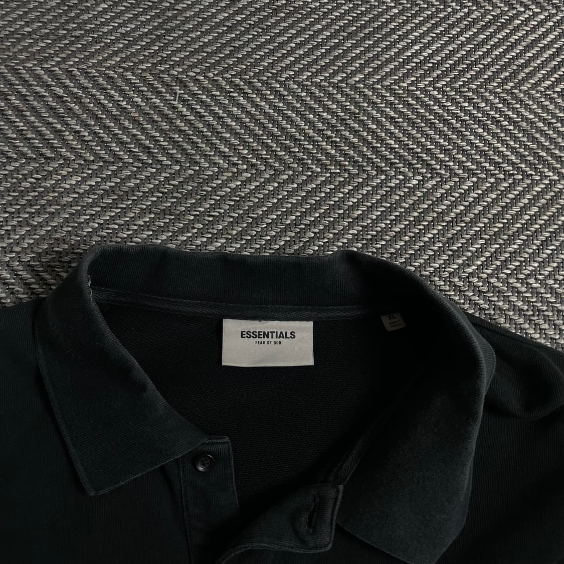 피어오브갓 에센셜 박시핏 롱슬리브 블랙y 3774 상품이미지7