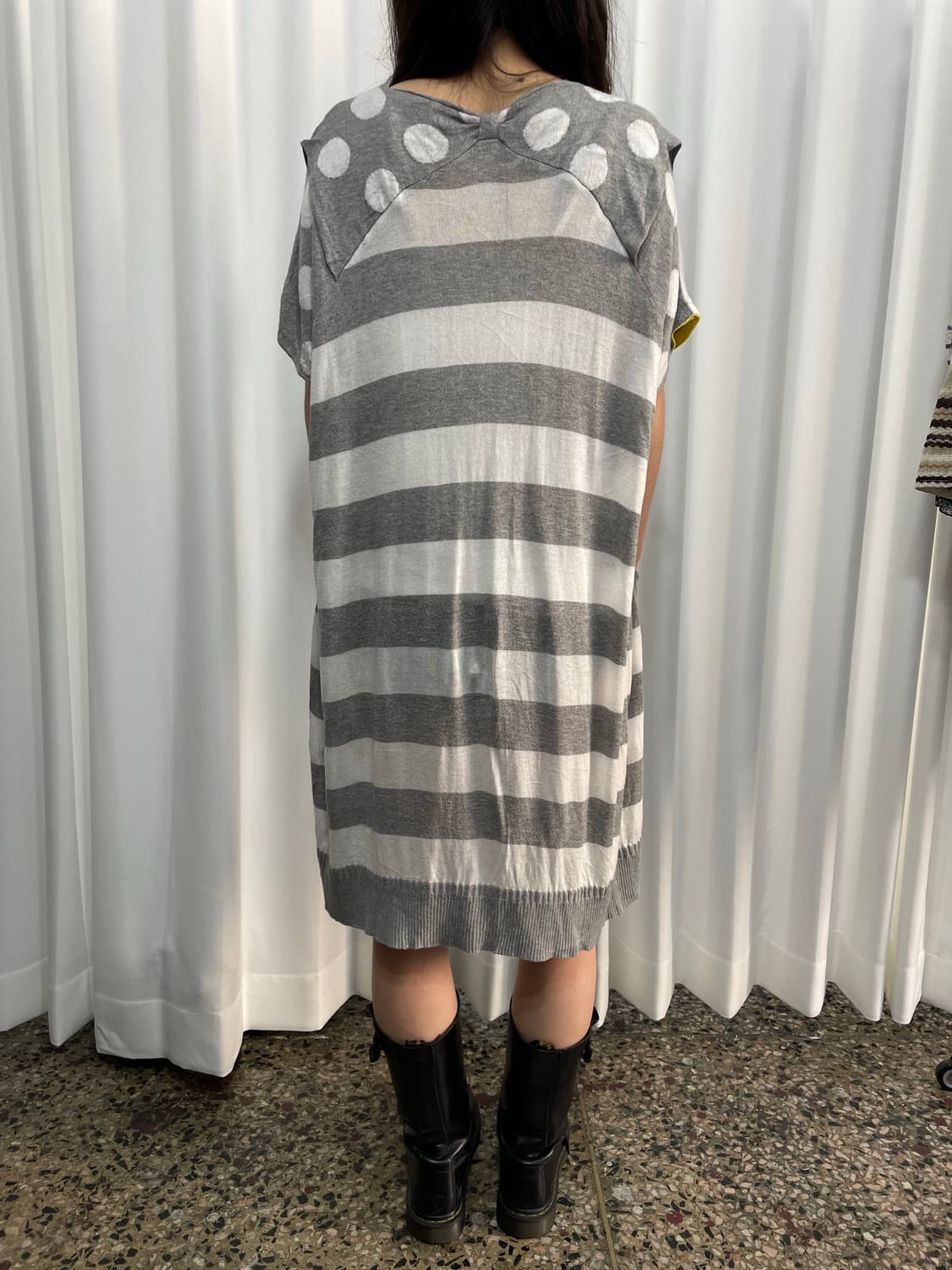 dot mori knit onepiece 상품이미지2