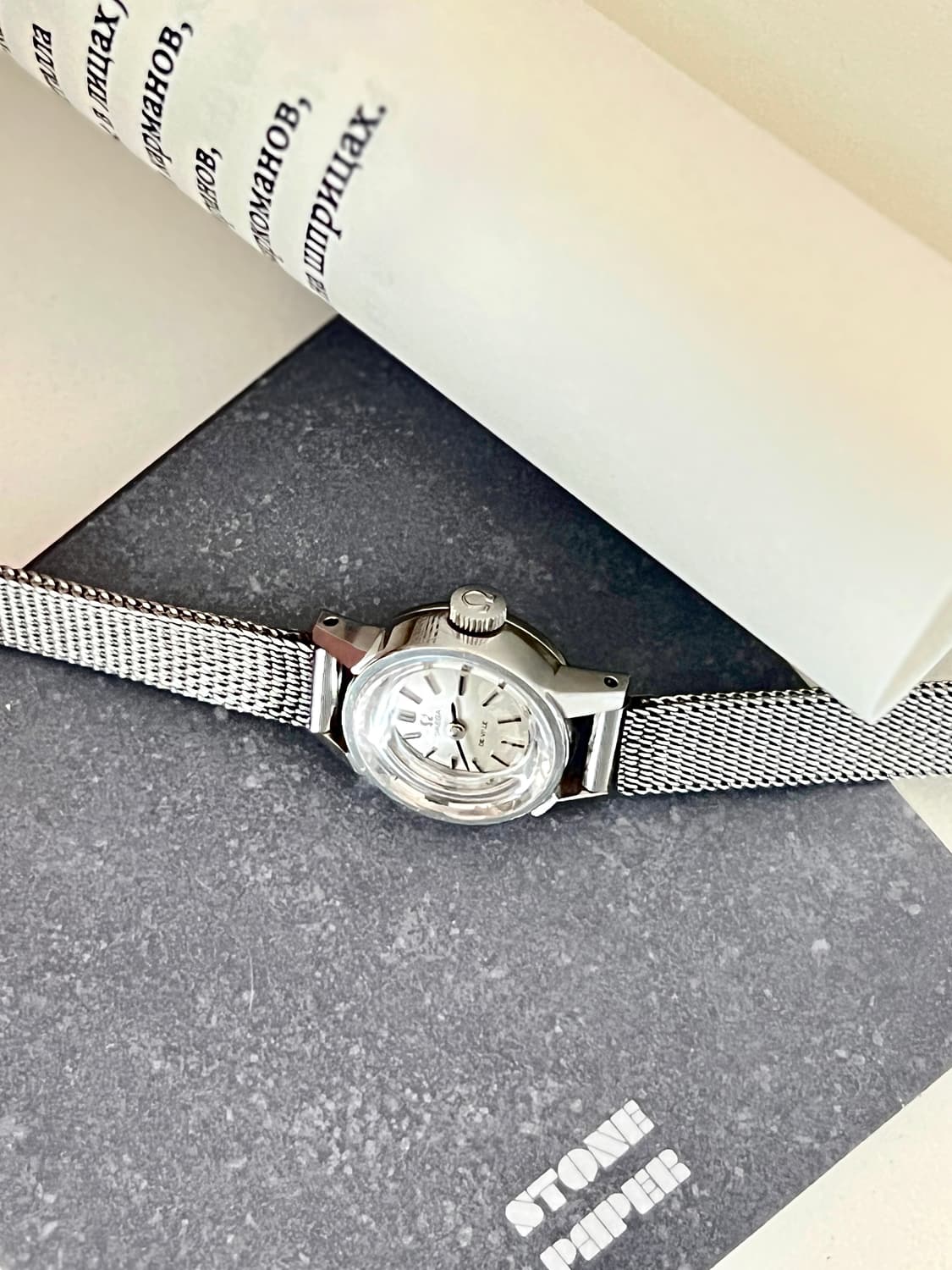  오메가 드빌 컷 글래스 여성 시계 / 정품감정. 오버홀  상품이미지3