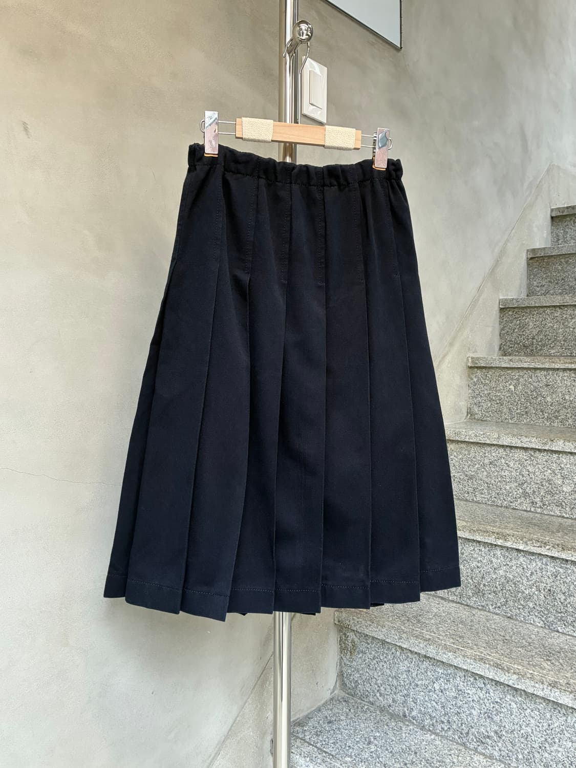 꼼데가르송 트리콧 플리츠 스커트 상품이미지1