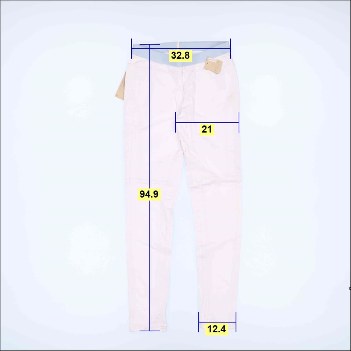 [W26] 새상품 리바이스 화이트 면바지 0114J 상품이미지8