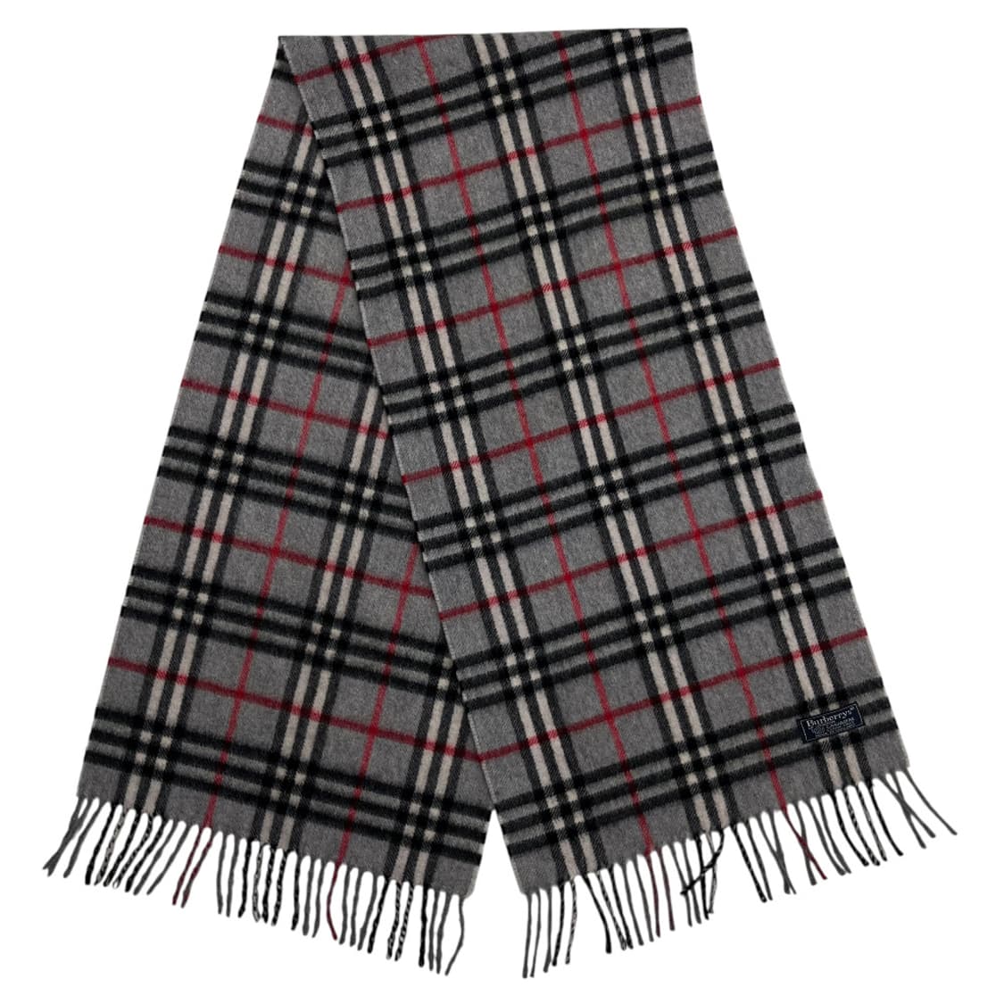 버버리 그레이 노바체크 캐시미어 머플러 상품이미지3