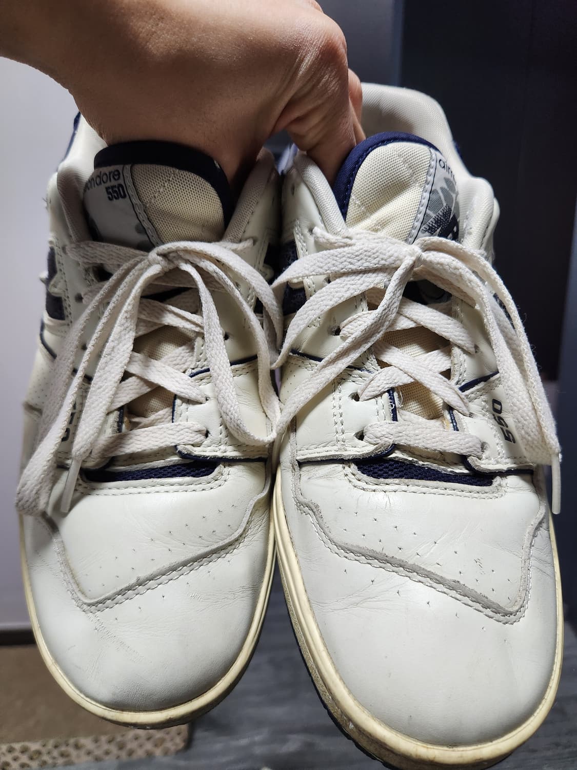 265 에메레온도르 뉴발란스 550 네이비 상품이미지2