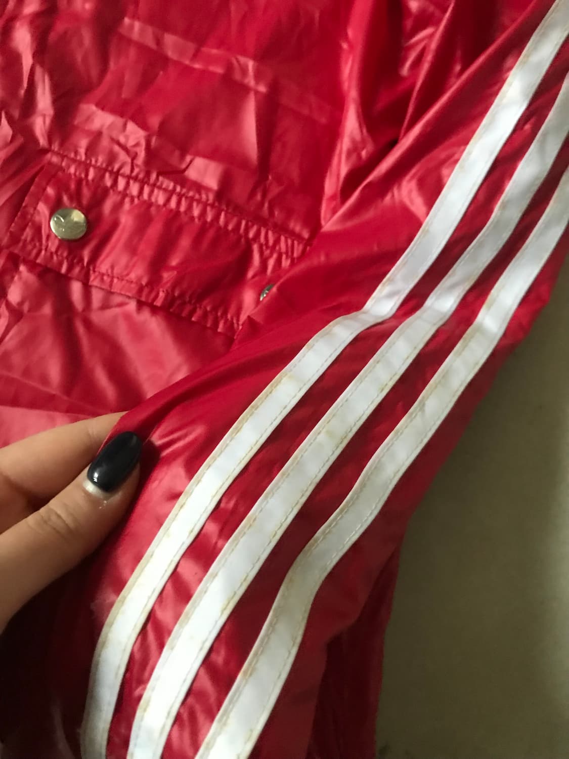 아디다스 레드 바이커자켓 상품이미지9