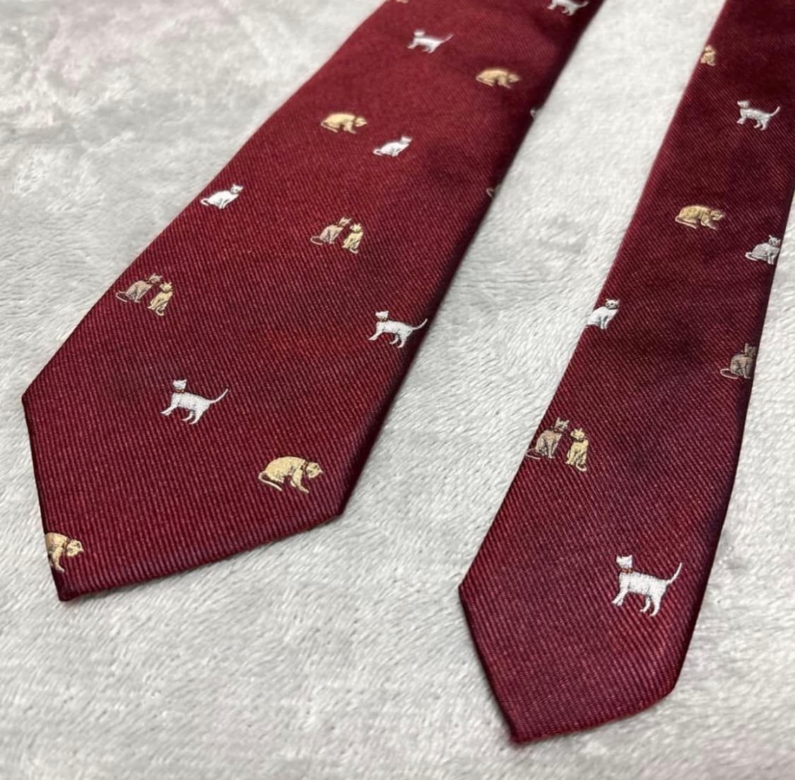 폴스미스 도그 패턴 실크 타이 (모델명: M1A 0TIE P41593) 상품이미지1