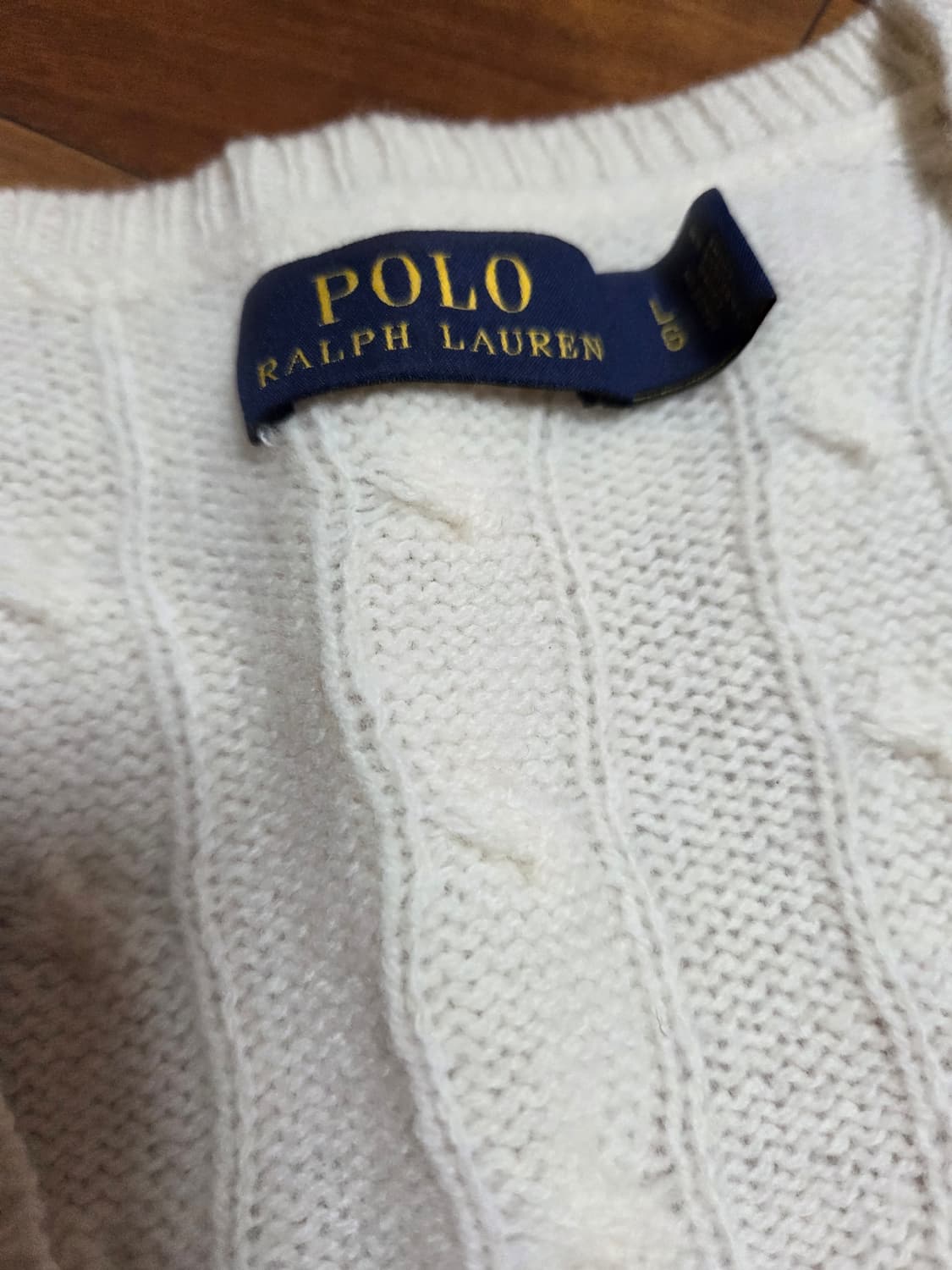 폴로 랄프로렌 울 캐시미어 니트 상품이미지3