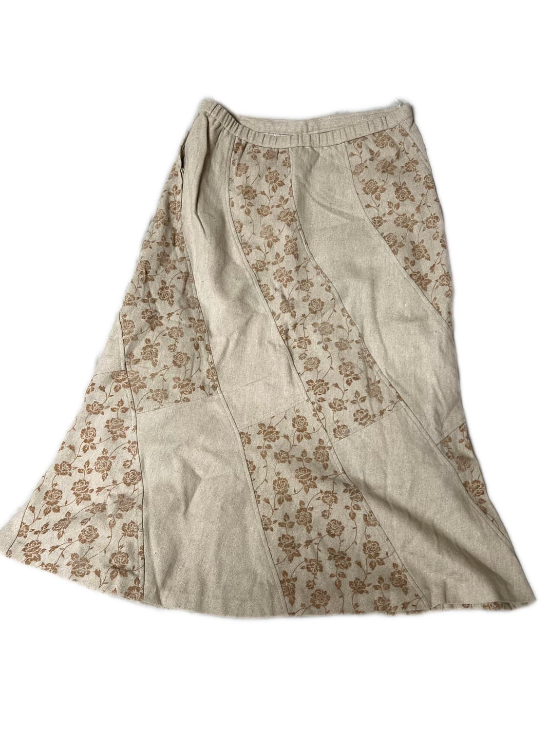 꽃 빈티지 롱 스커트 상품이미지1