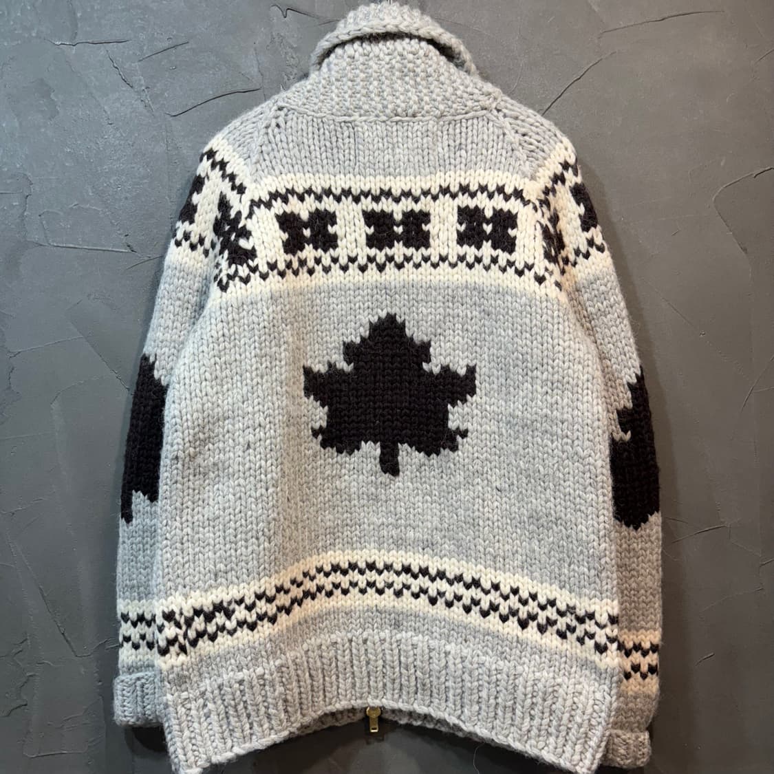 [M] KANATA 카나타 빈티지 캐나다 코위찬 스웨터  상품이미지5