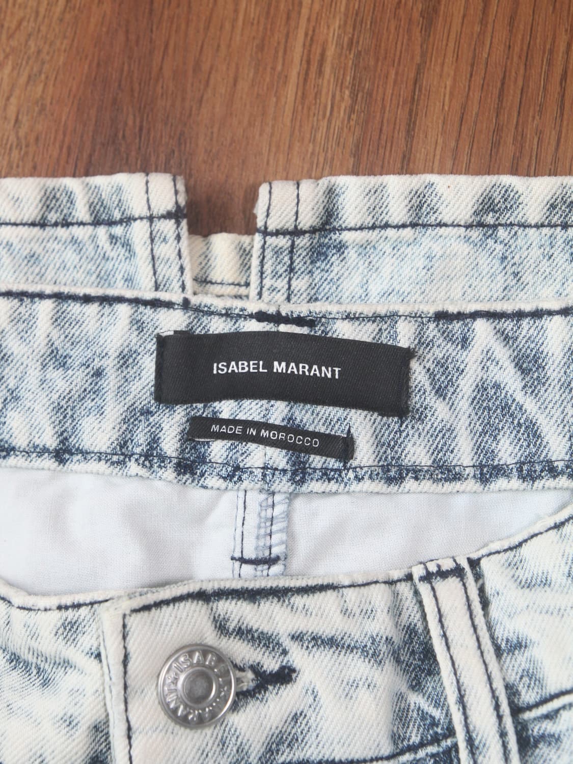 이자벨마랑 데님 스커트 상품이미지5