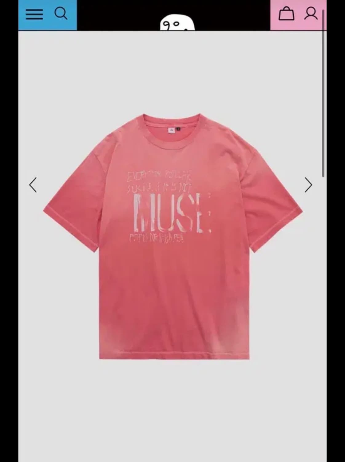 (3) 폴리테루 1011 마카 뮤즈 1/2 티 페이디드 레드 상품이미지1