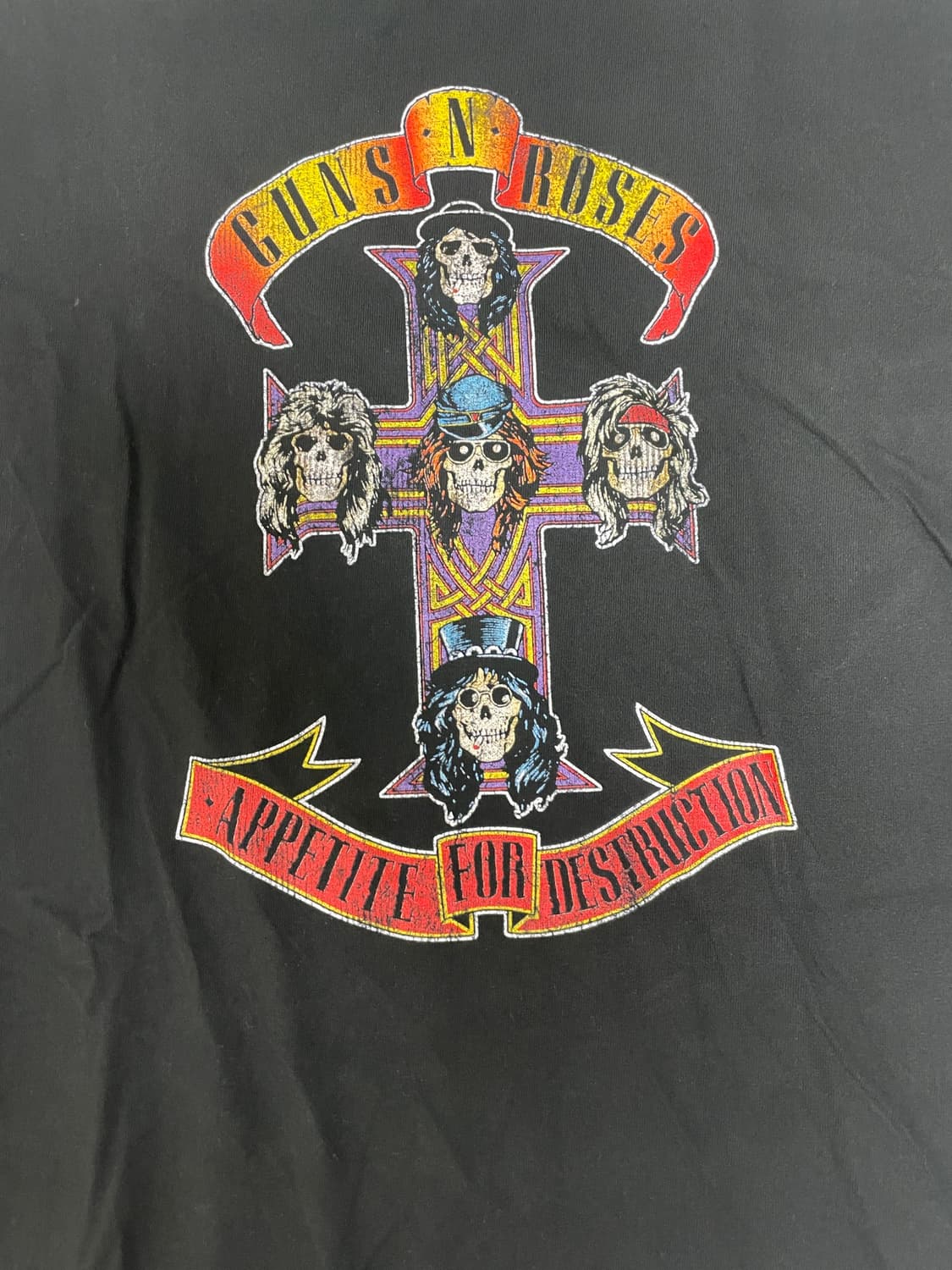 건즈앤로지스 Guns N Roses 티셔츠 L 상품이미지2