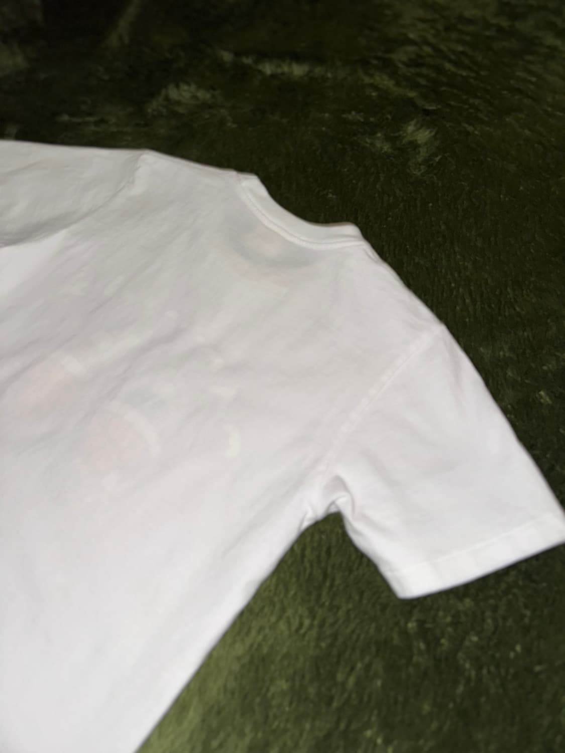 [XS] 베이프 베이비마일로 & 베이비리사 반팔 티셔츠 화이트 상품이미지9