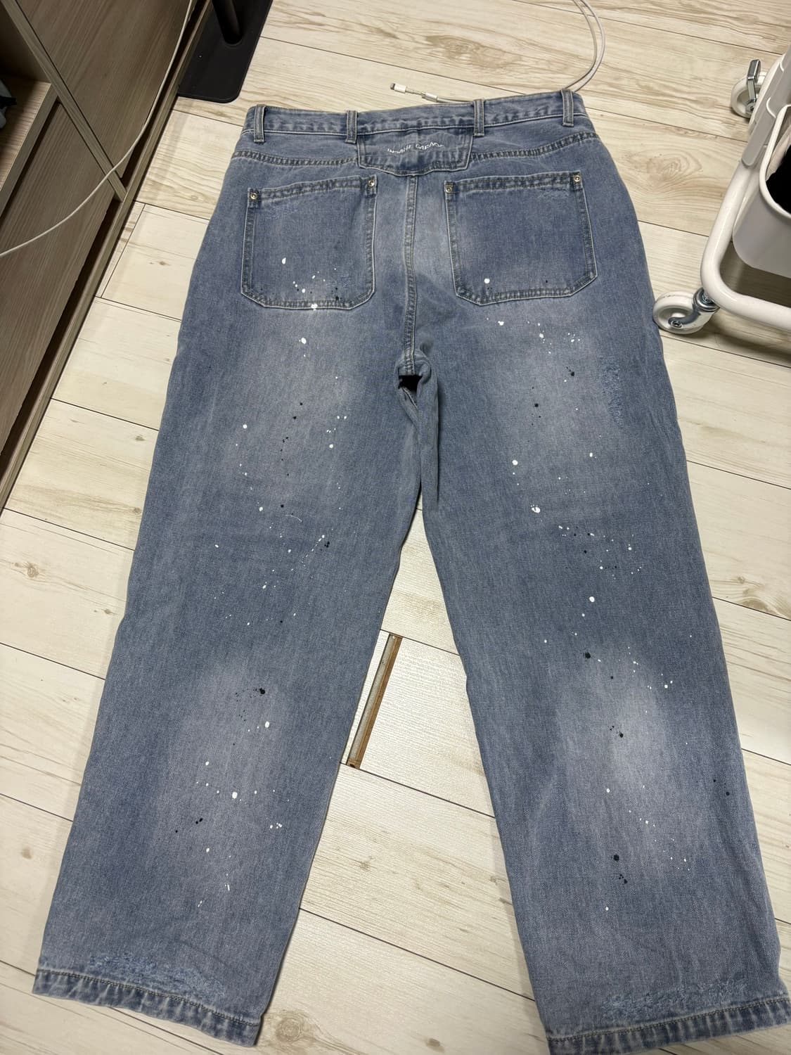 인세인개러지 스플래터 데님 3사이즈 상품이미지6