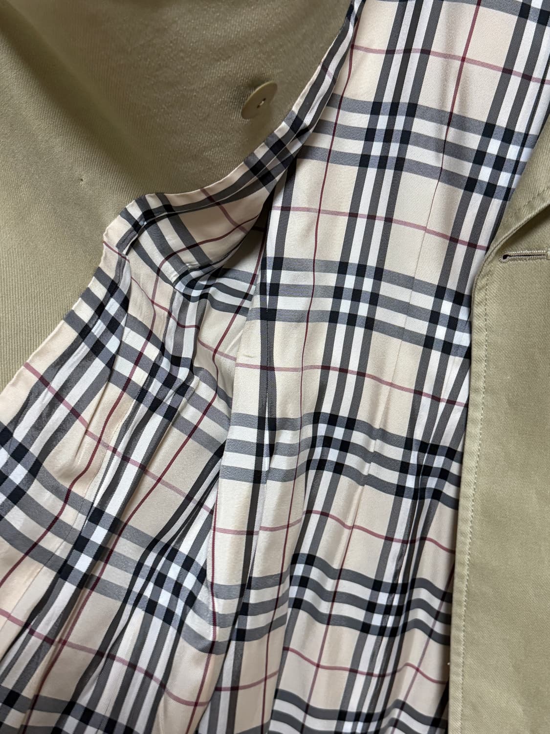 버버리 블루 라벨 트렌치 코트 38 상품이미지5