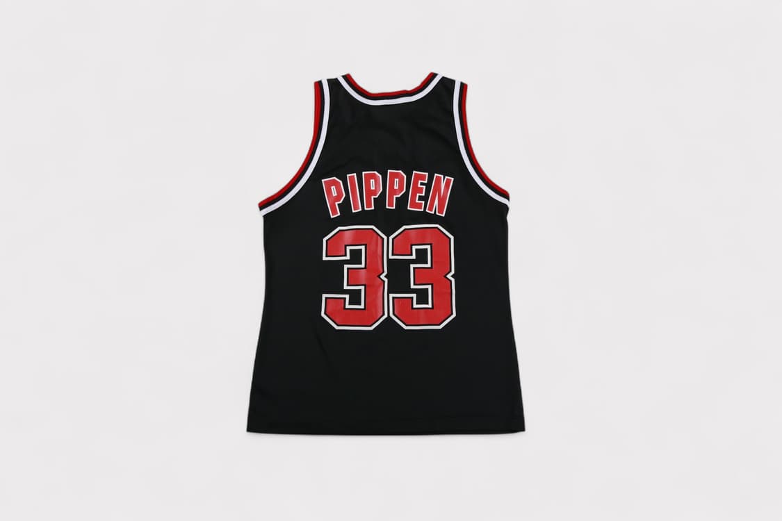 [S~M] 90's NBA 시카고 불스 스카티 피펜 스윙맨 져지 상품이미지9