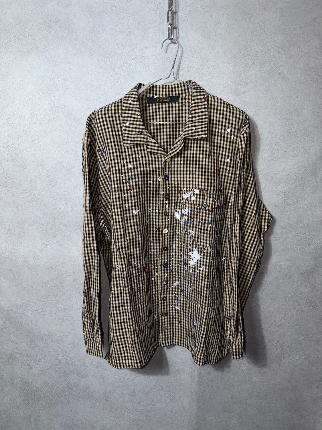 Archivio J.M. Ribot Hand-Painted Gingham 상품이미지9