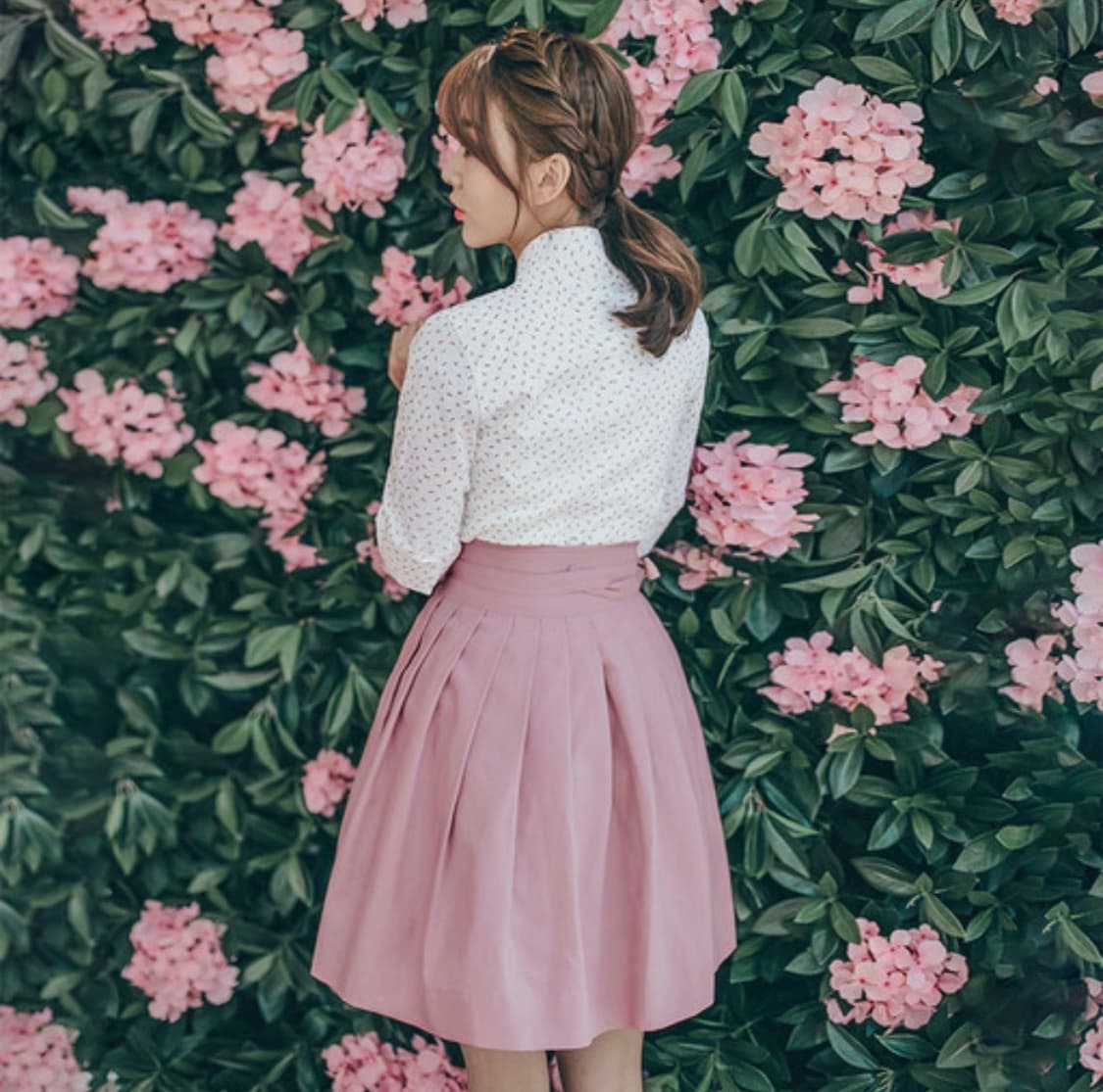 수설화 철릭스커트 상품이미지2