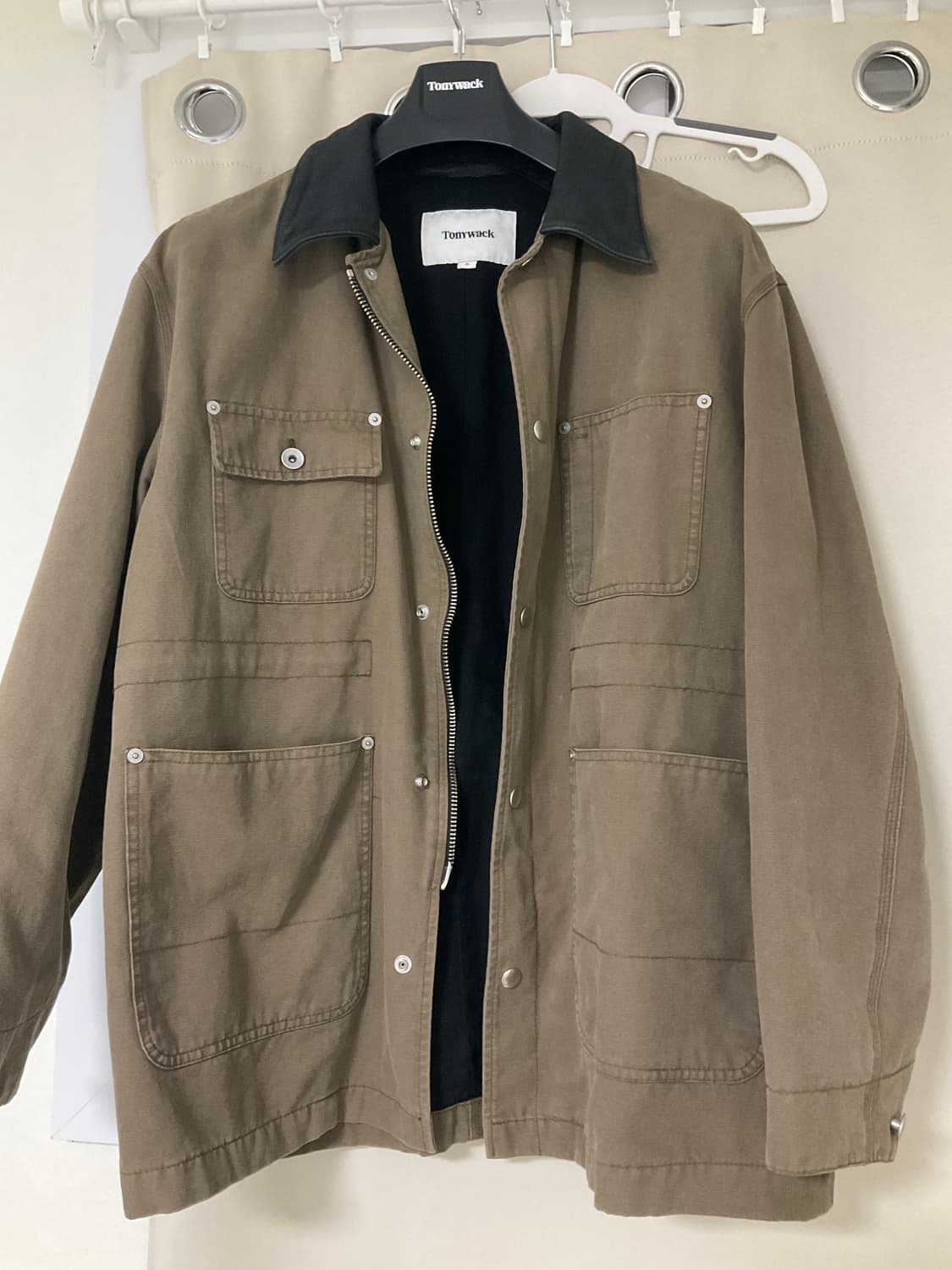 (M)토니웩-레더 가먼트 워시드 유틸리티 자켓 상품이미지2