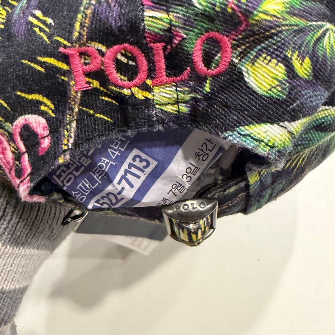 [59cm] 폴로 랄프로렌 야자수 플라밍고 볼캡 상품이미지4