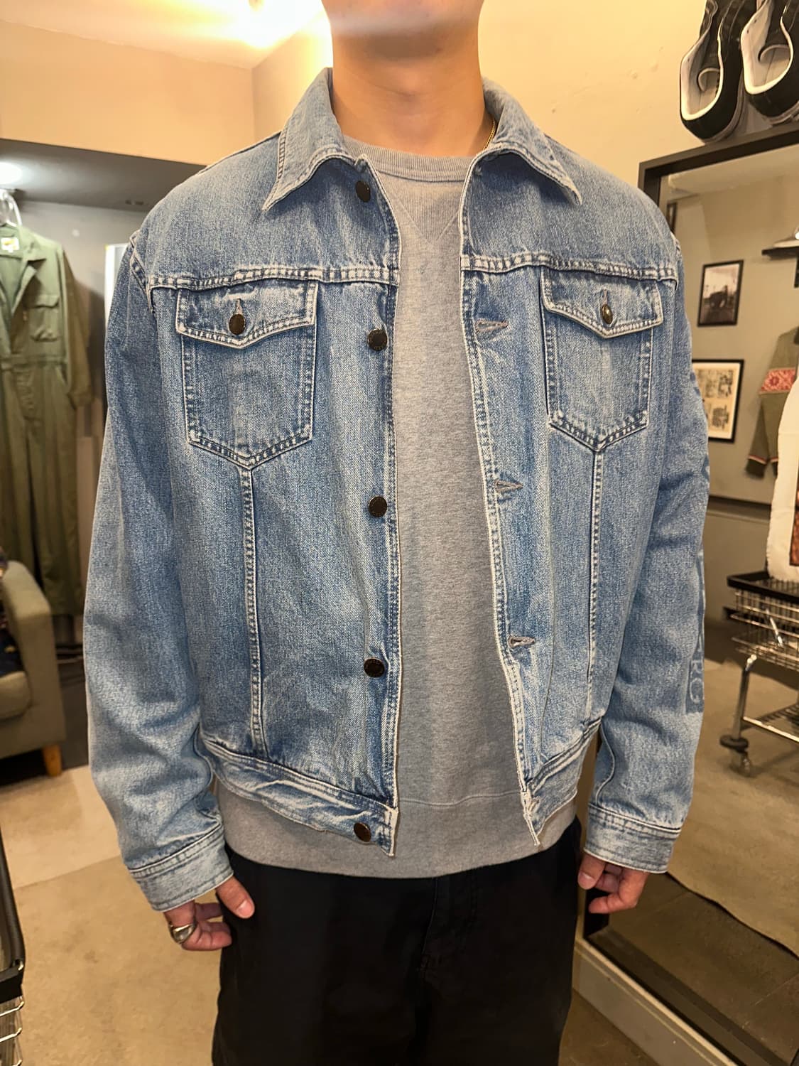 90‘s Iceberg disney American flags denim 상품이미지6