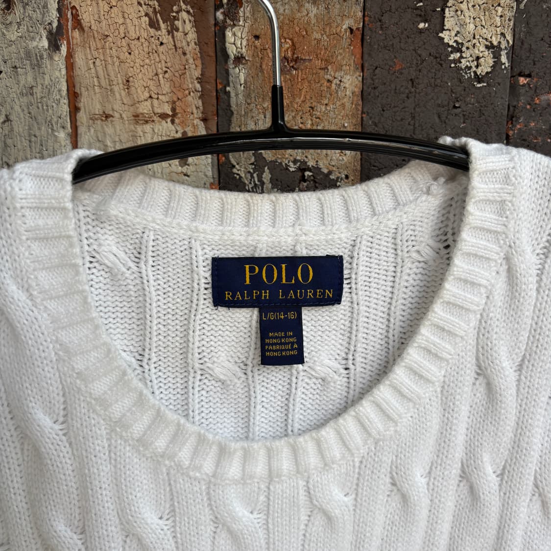 Polo 폴로 케이블 꽈배기 니트 상품이미지4