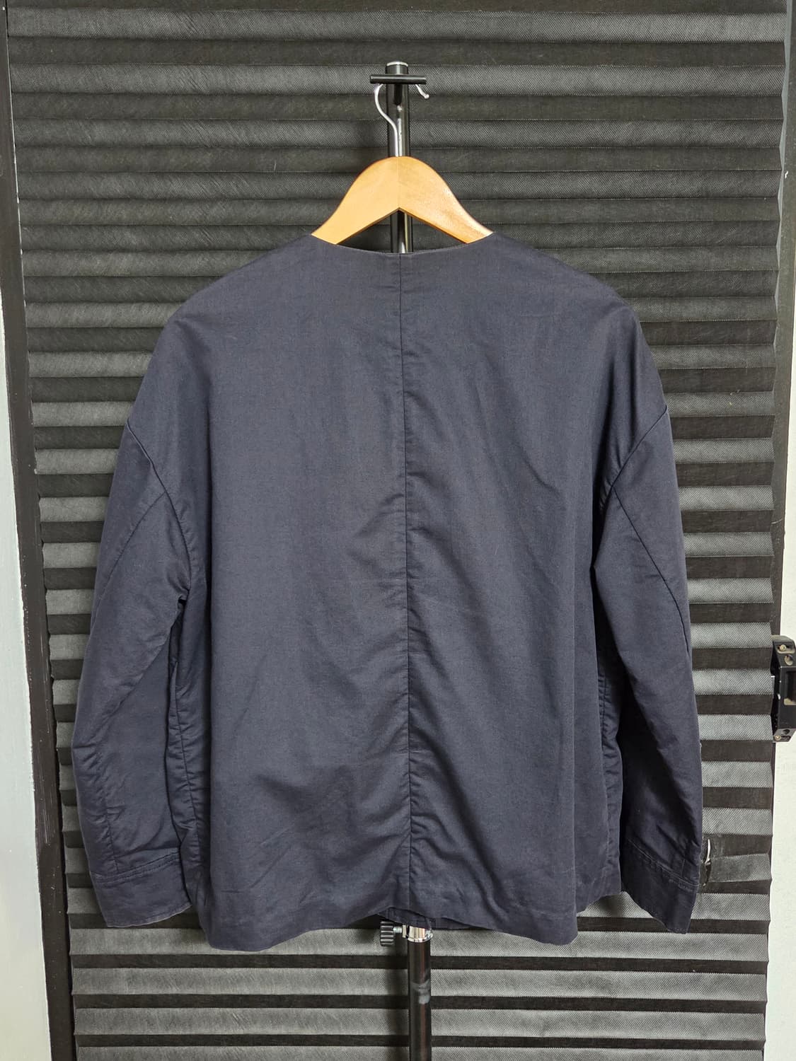 [스튜디오 톰보이] 코튼 나일론 라운드넥 오버핏 자켓 | 00176 상품이미지7