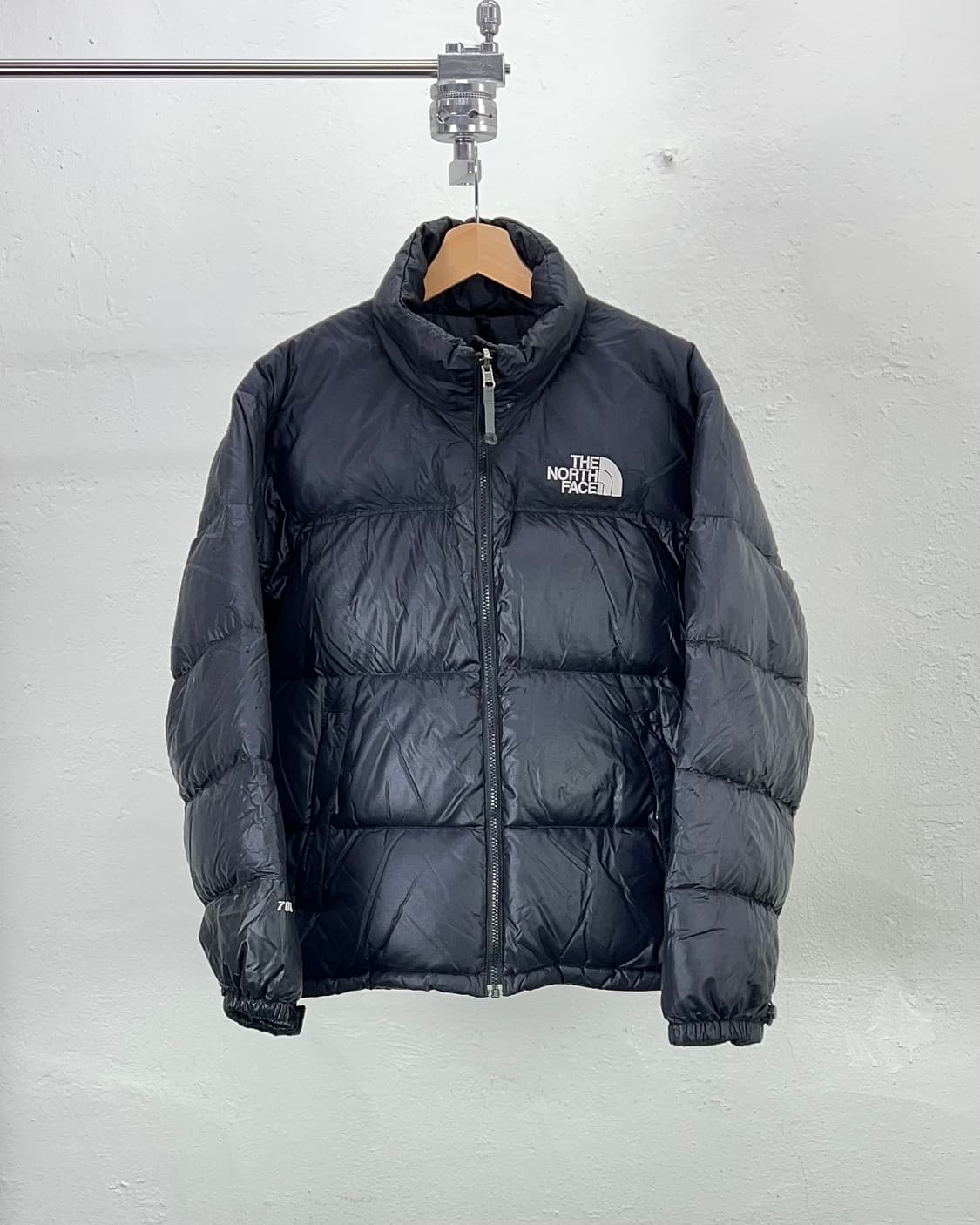 노스페이스 블랙 1996 에코 히든 후디 눕시 패딩 자켓 상품이미지1