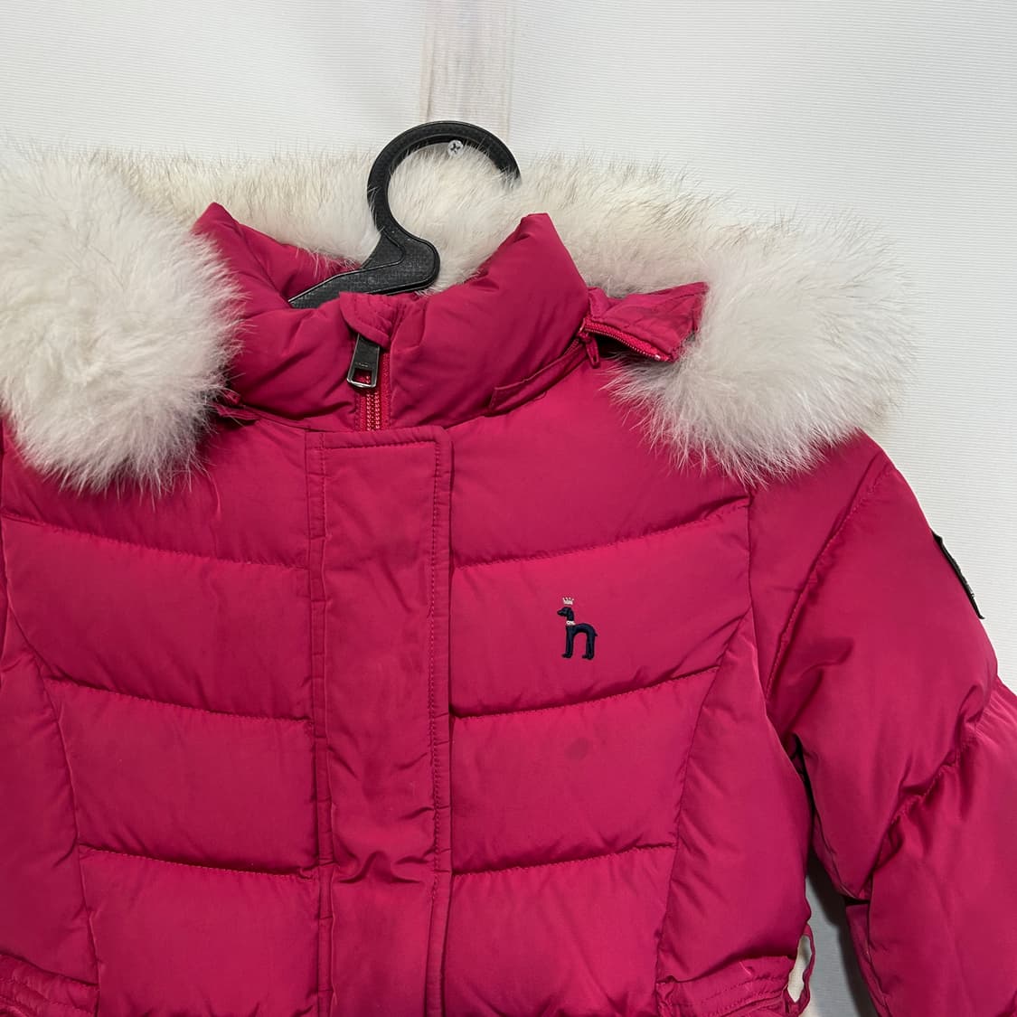 헤지스 키즈 롱패딩 덕다운 130 상품이미지2