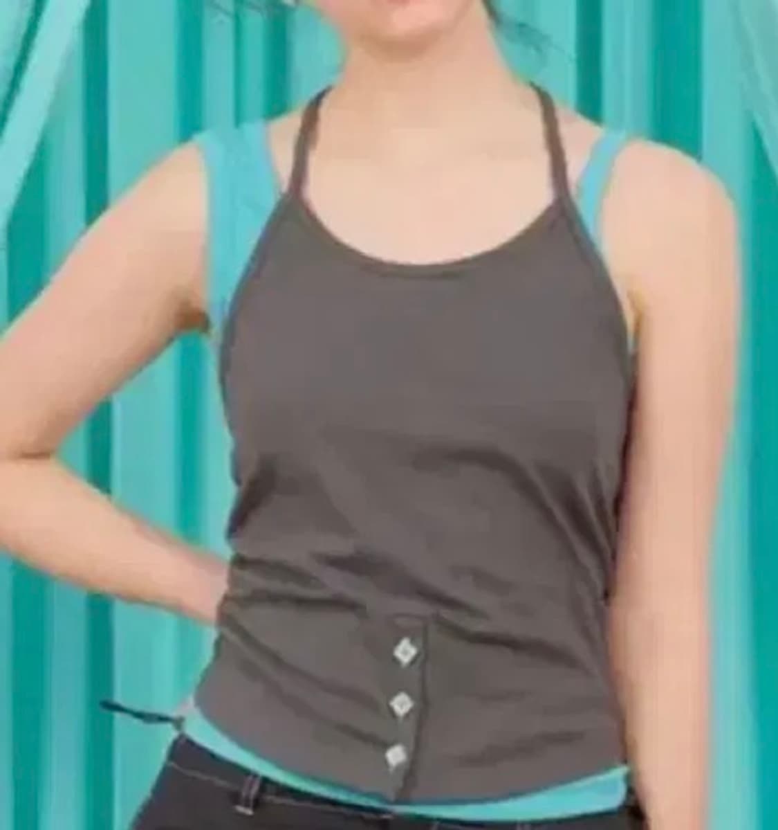 헤레틱 슬리브리스 홀터탑 세트 상품이미지1