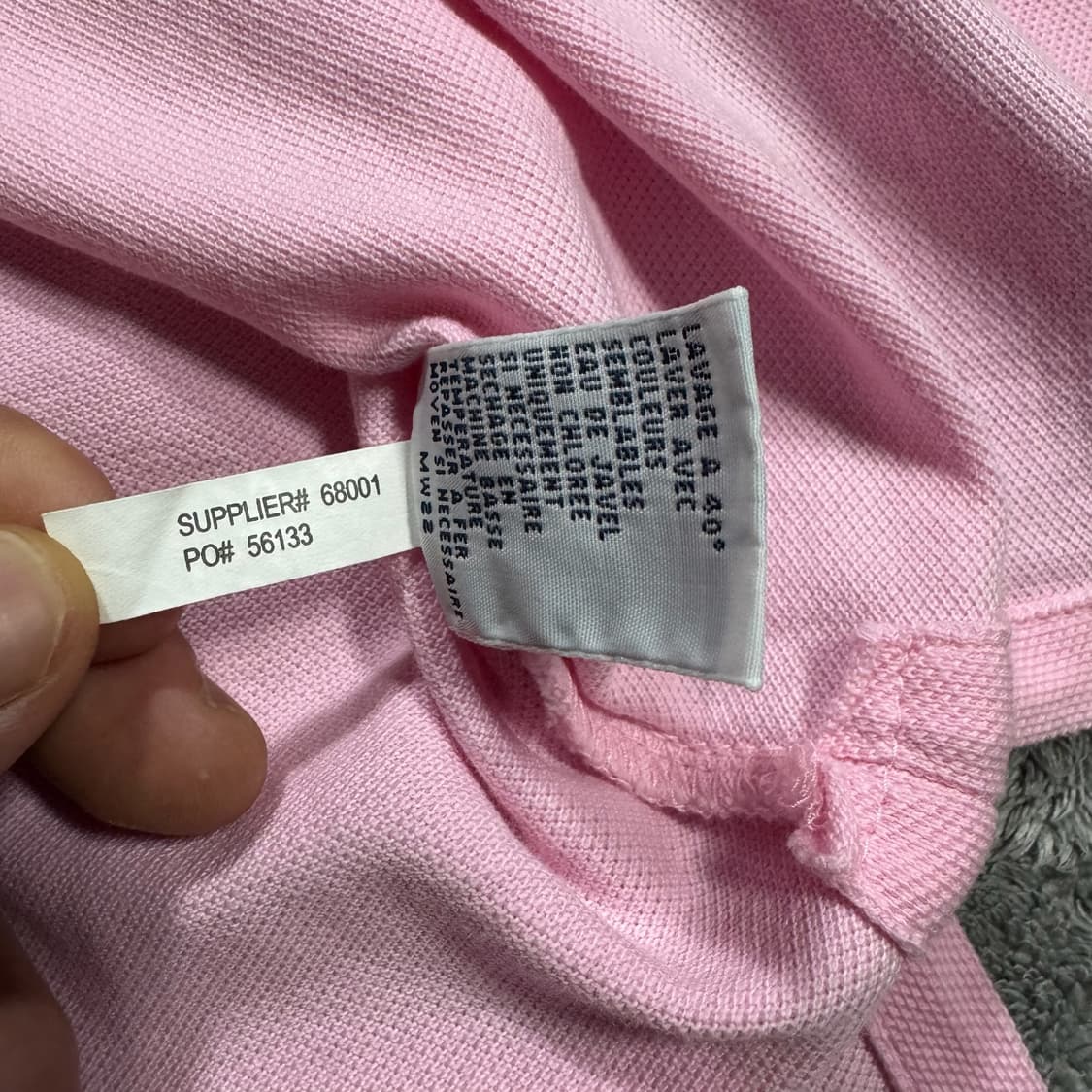 폴로 랄프로렌 커스텀핏 카라티 상품이미지5