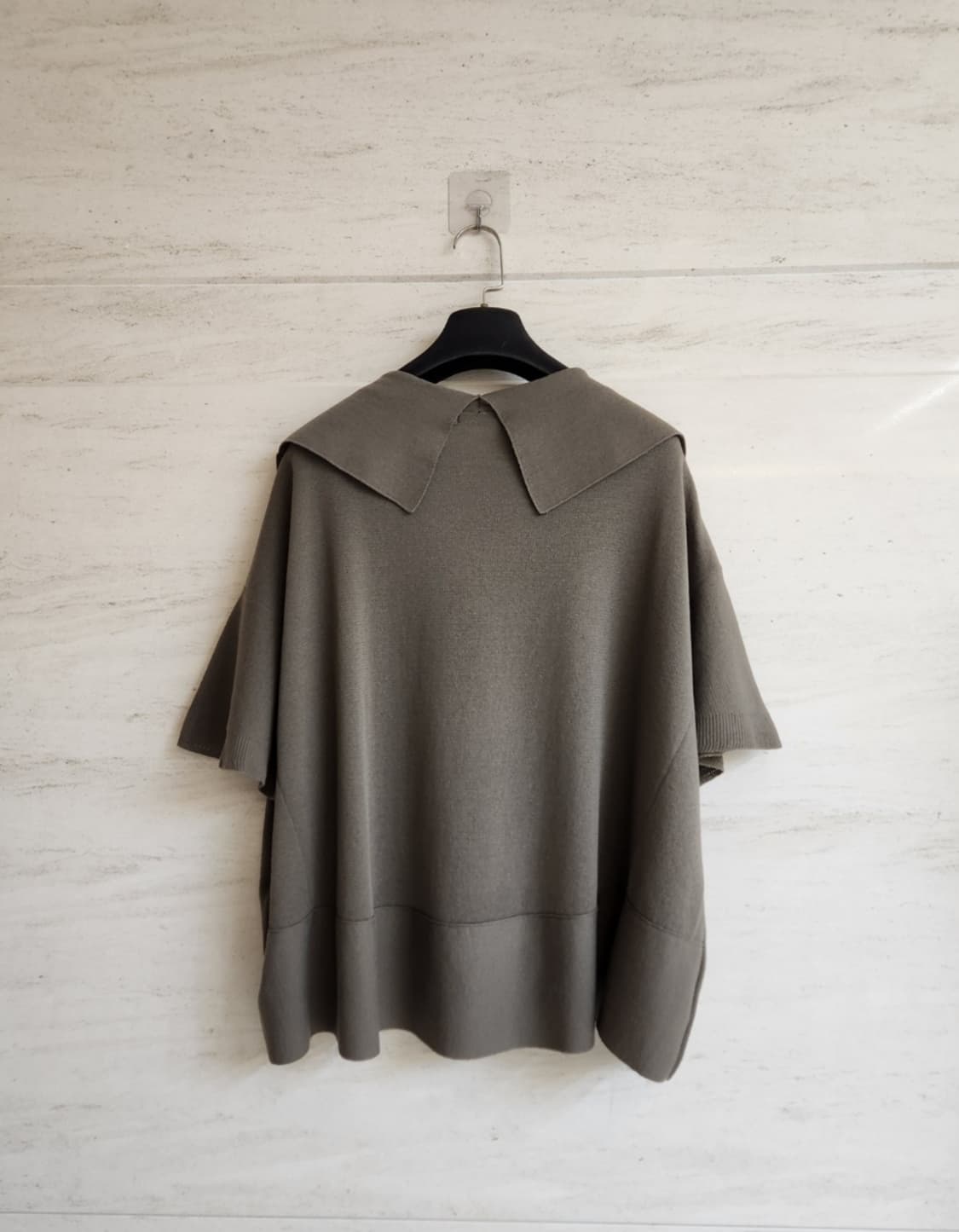 시스템 루즈핏 반팔 가디건 프리사이즈 상품이미지4