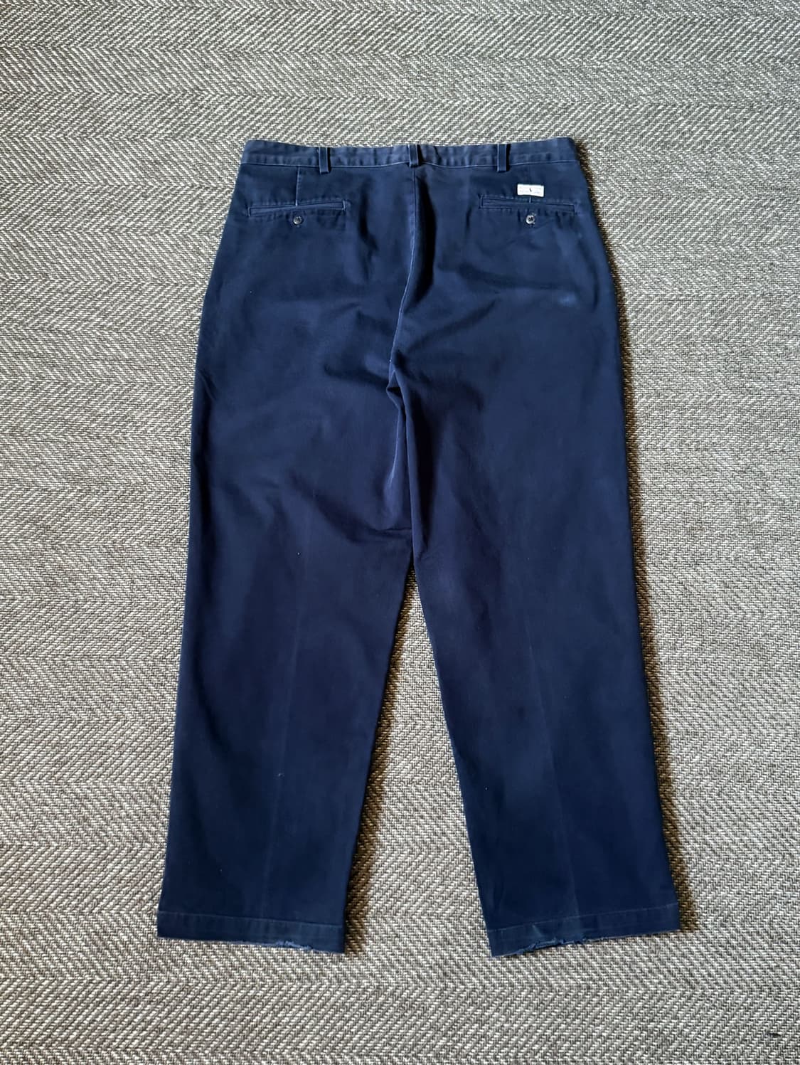 (38) 90s USA 폴로 랄프로렌 앤드류 더블 플리츠 치노 팬츠 상품이미지7