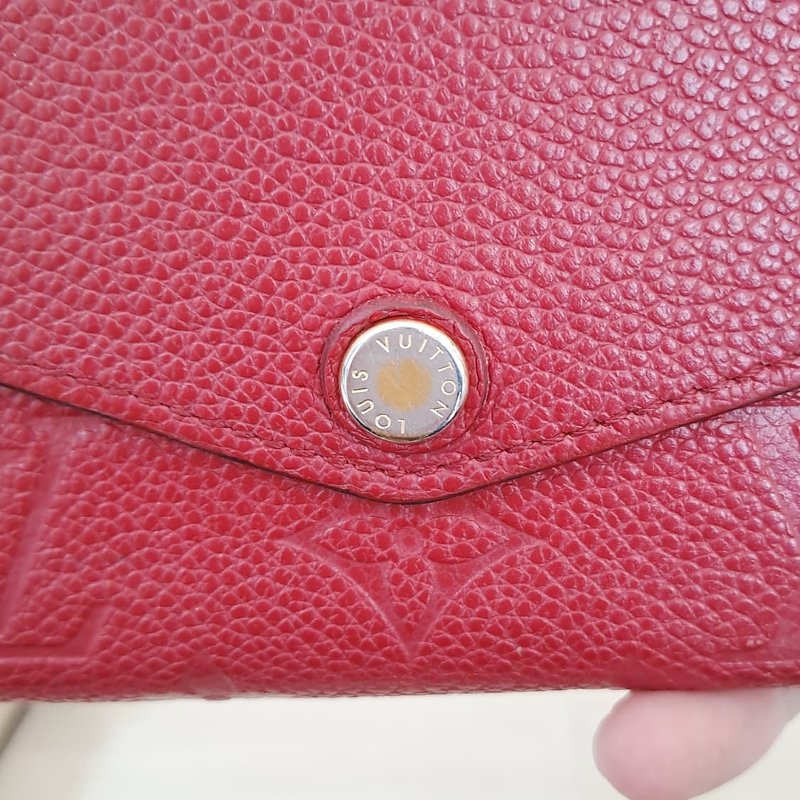 [100%/정품] 루이비통 사라 월릿 모노그램 앙프렝뜨, 루이비통지갑 상품이미지4