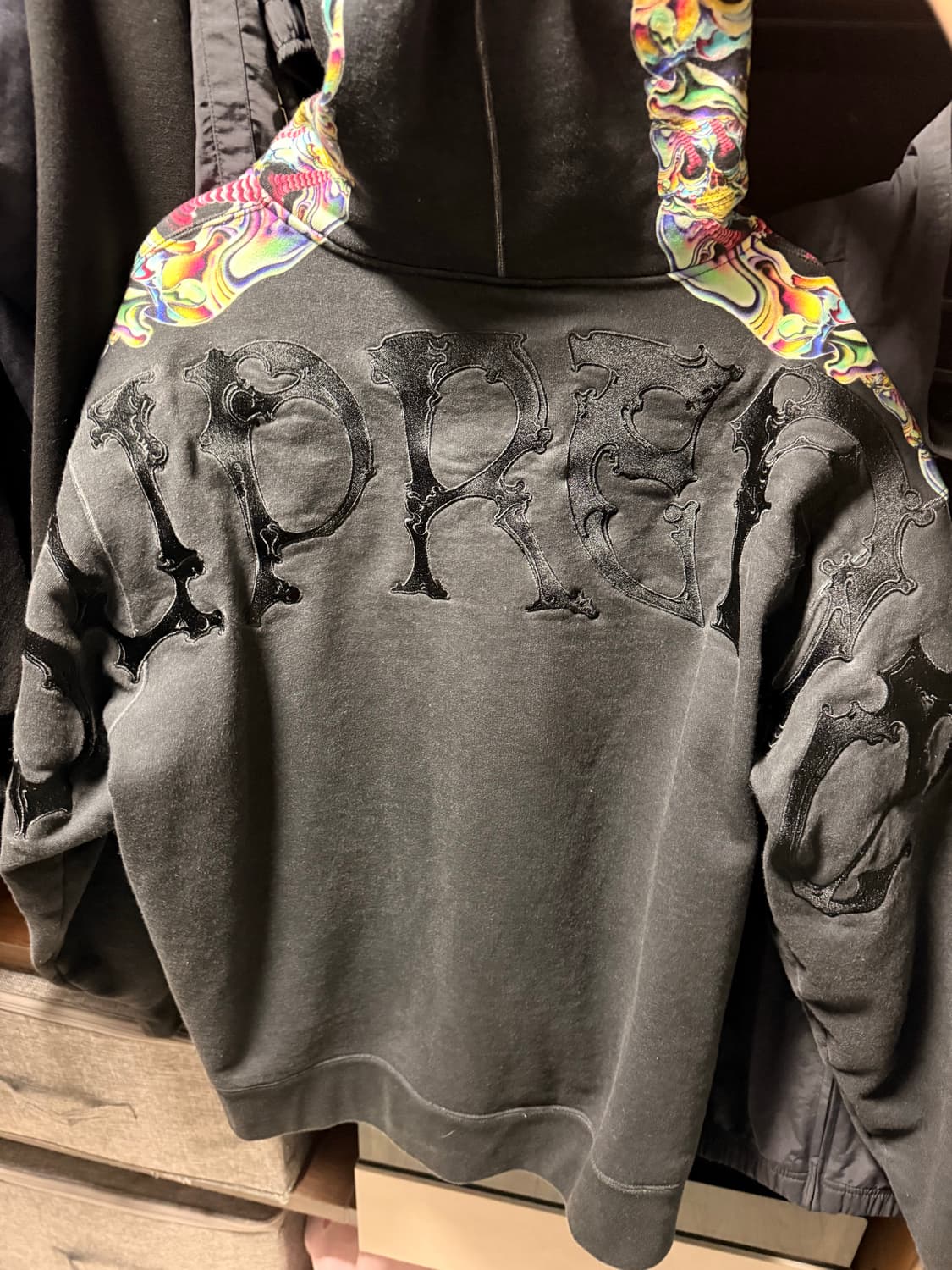 슈프림 스컬스 후드집업L 상품이미지4