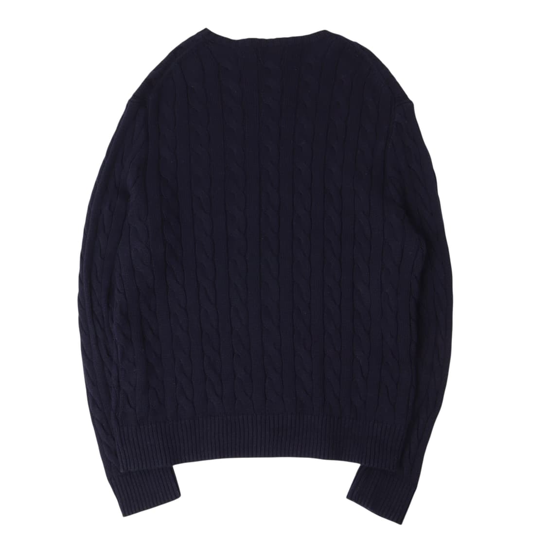 폴로 랄프로렌 qr 네이비 베이직포니 케이블 니트 스웨터 상품이미지5