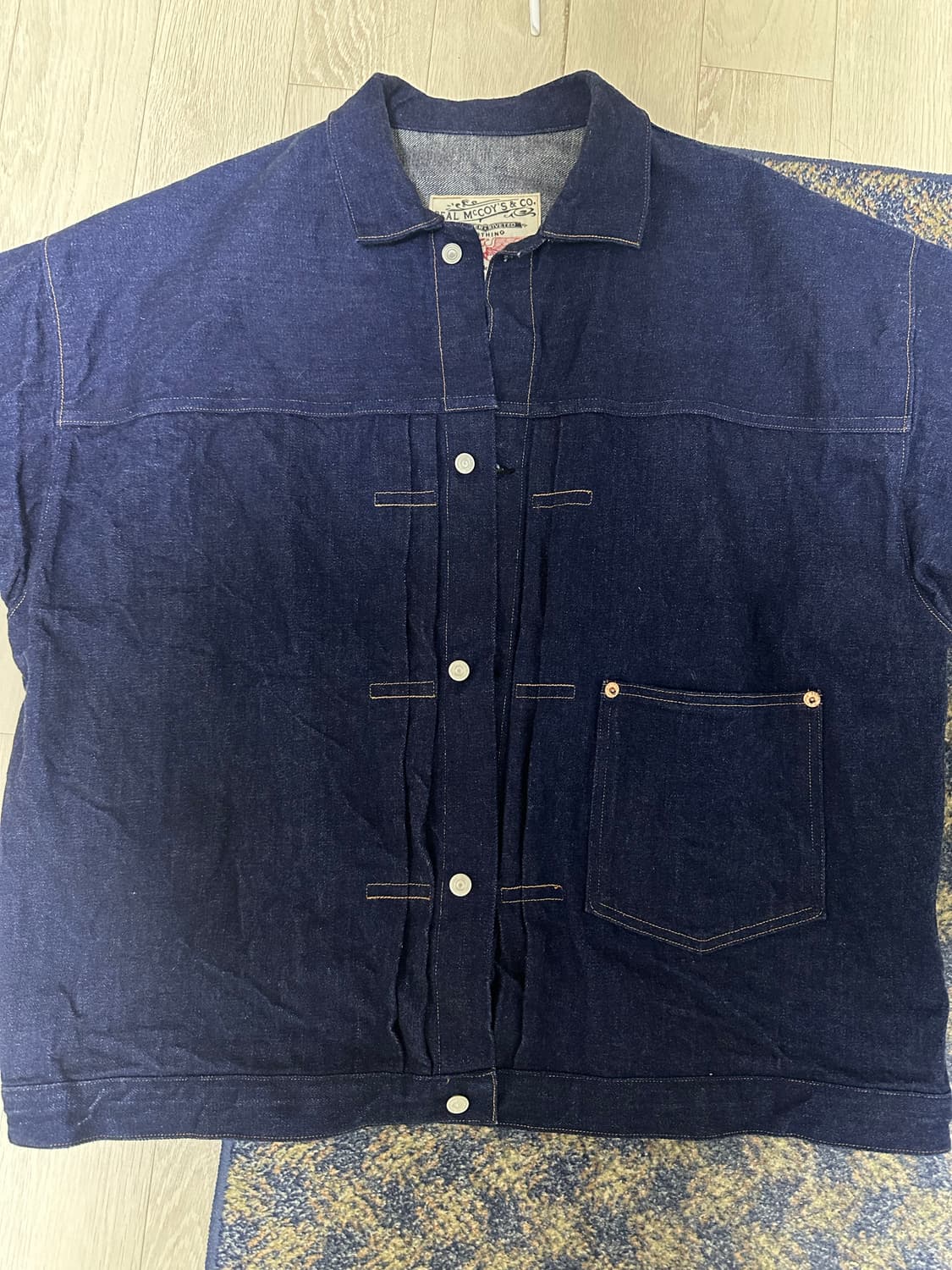 리얼맥코이 데님자켓 상품이미지1