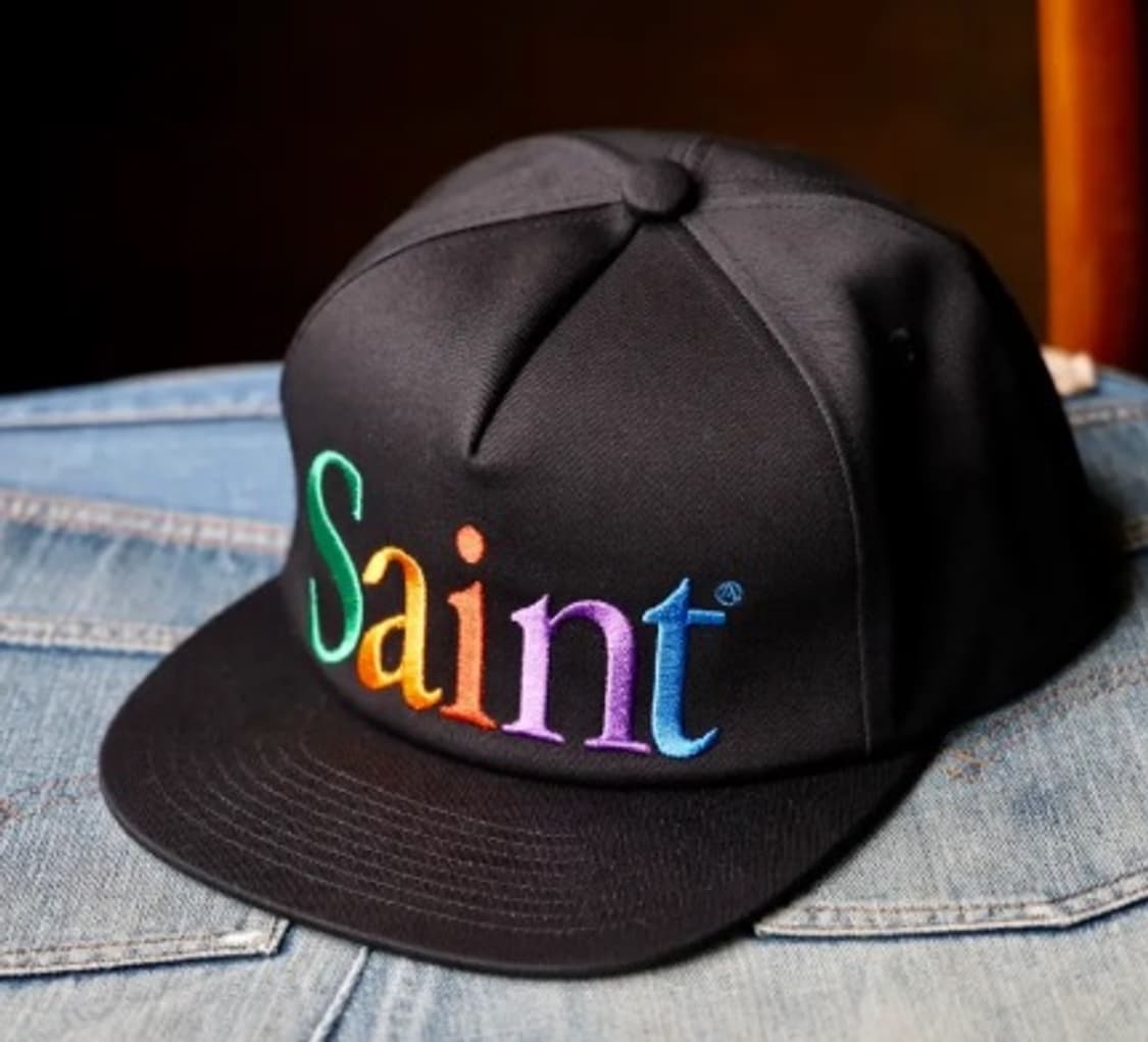 세인트 미카엘 saint 로고 캡 모자 세인트 마이클 빈티지 애플 상품이미지1