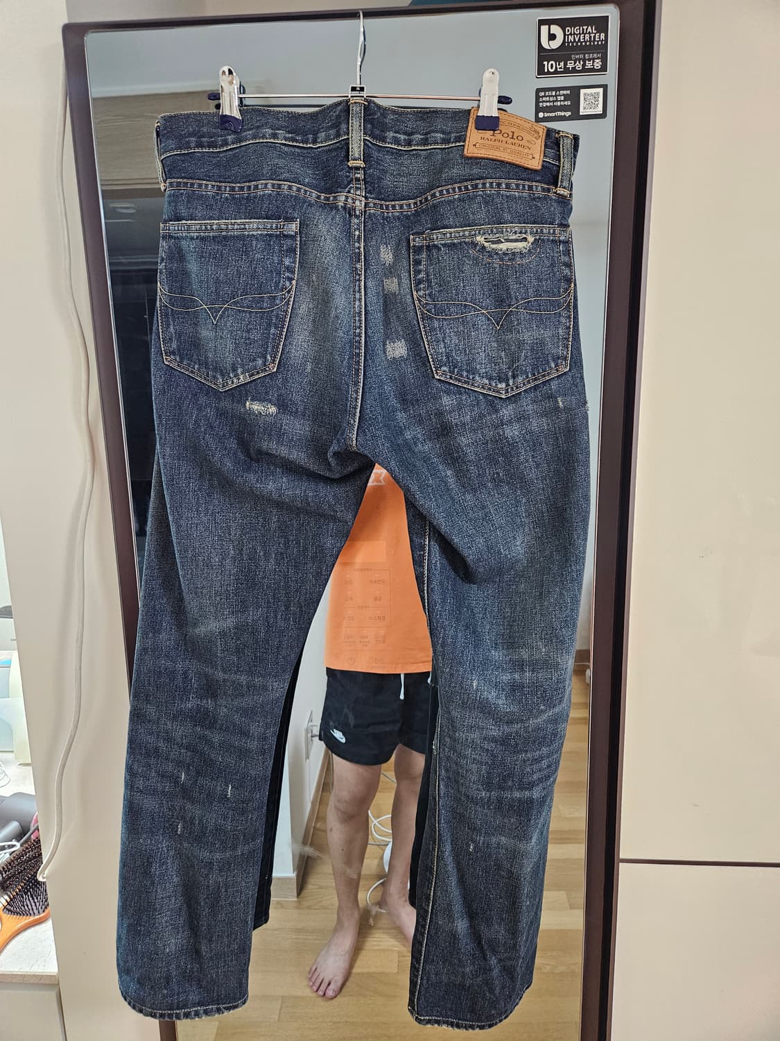 폴로랄프로렌 패치워크 데님 32사이즈 판매합니다. 상품이미지2