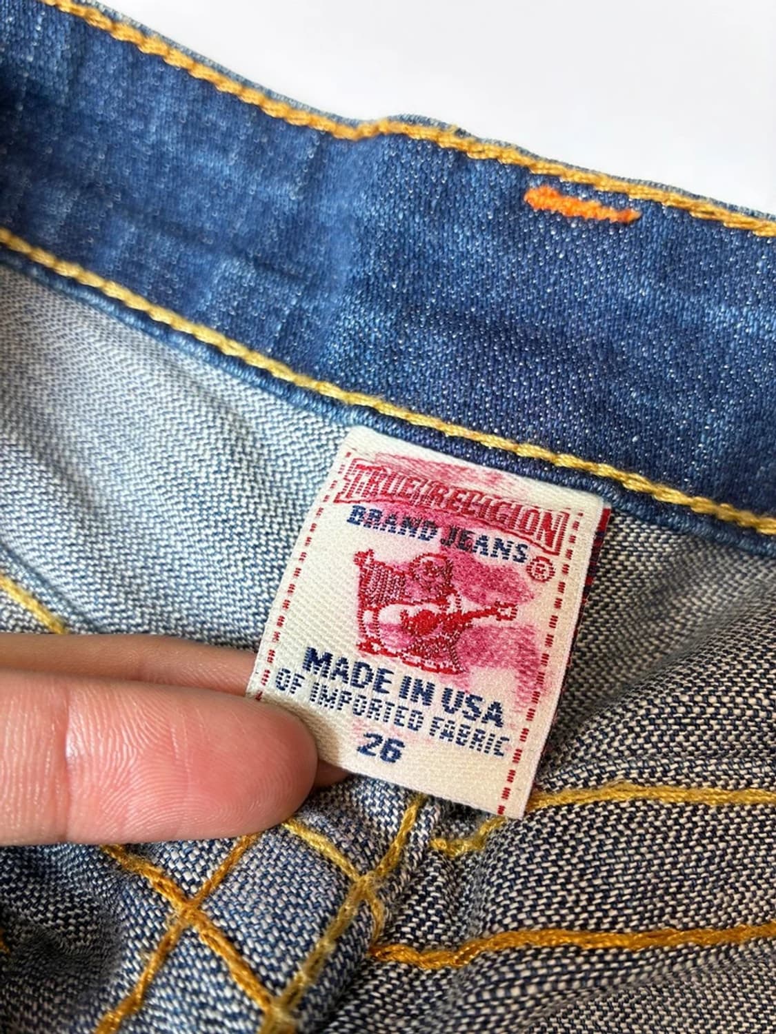 트루릴리젼 00's USA 우먼스 부츠컷 데님 팬츠 PN8827 상품이미지9