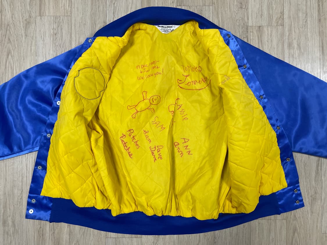 105) 70s 미군 바시티 돈 알레슨 애슬릭(미국제)RRL&LVC&폴로 상품이미지5