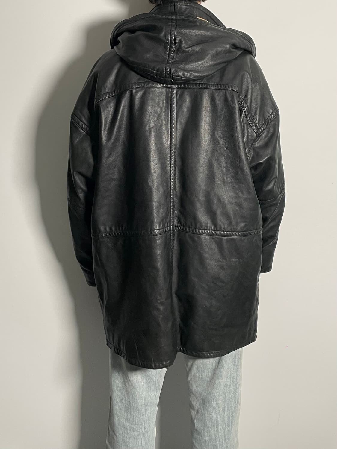 버버리 리얼레더 후드 더플 코트 (on.596)   상품이미지6