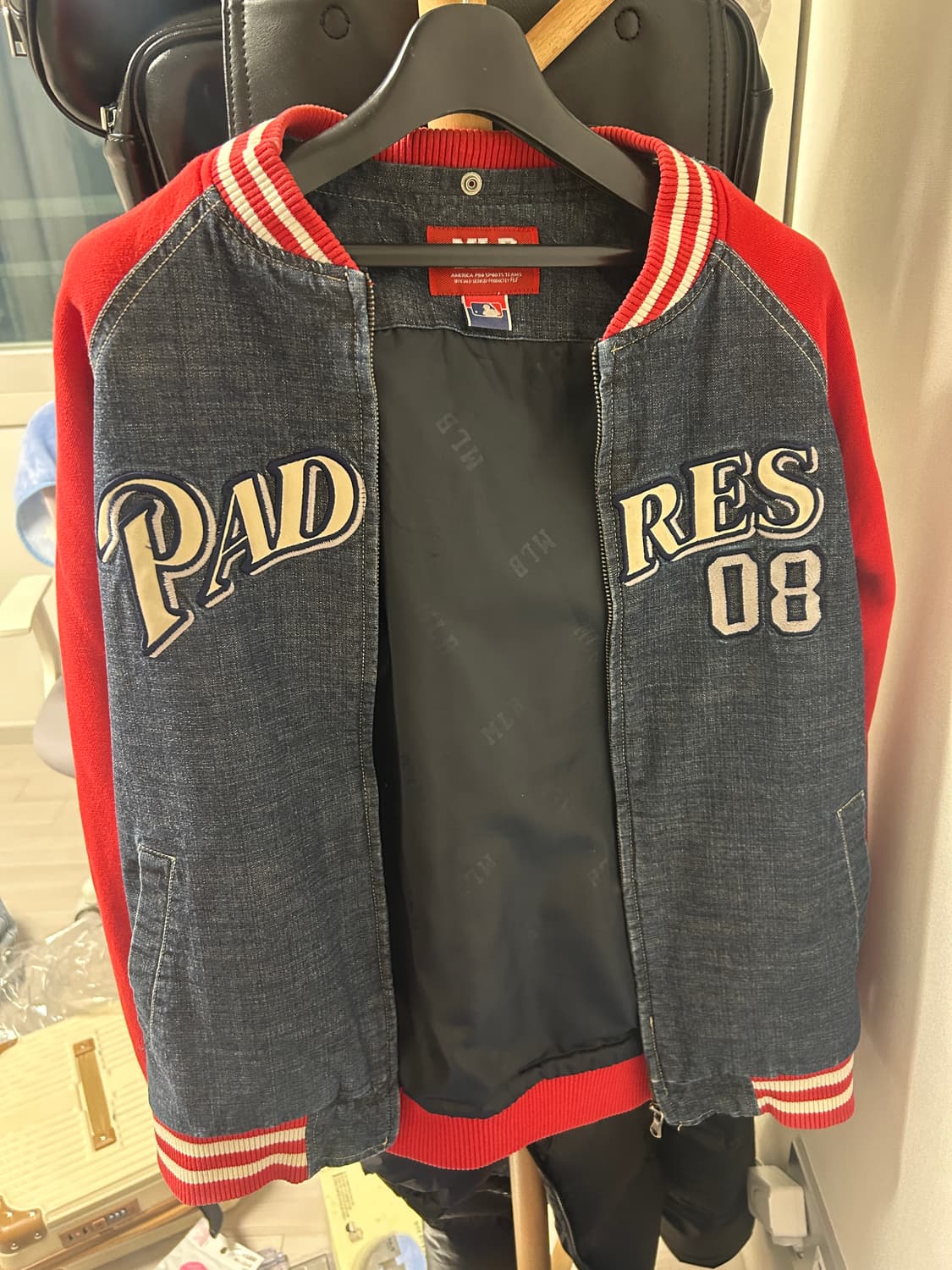 MLB 데님 바시티 상품이미지1